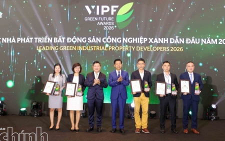46 đơn vị được vinh danh tại Giải thưởng “Vì tương lai xanh năm 2026"