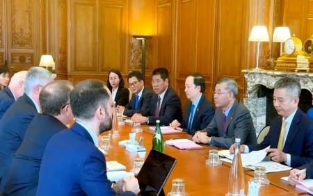 Bộ trưởng Ngô Văn Tuấn làm việc với Tổng Thư ký OECD, thúc đẩy quan hệ hợp tác toàn diện