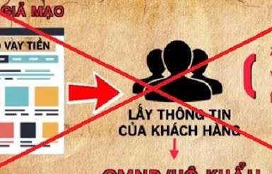 Cảnh báo hiện tượng mạo danh lừa đảo cho vay tiền trực tuyến với lãi suất rất thấp