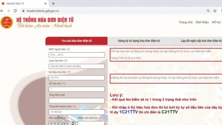 Hướng dẫn cách tra cứu hóa đơn điện tử phục vụ kê khai thuế