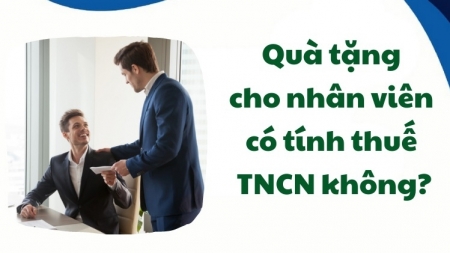 Hàng hóa cho, biếu, tặng không bị tính vào chi phí được trừ để tính thu nhập chịu thuế