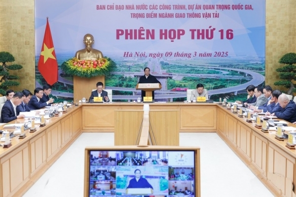 Thủ tướng chủ trì phiên họp thứ 16 Ban Chỉ đạo các công trình trọng điểm quốc gia