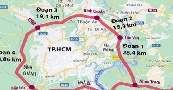 Dự án đường vành đai 3 TP. Hồ Chí Minh: Đã chi trả gần 2.600 tỷ đồng bồi thường