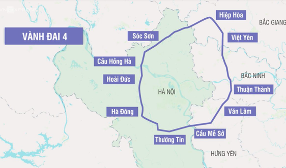 Hà Nội phải thành lập ngay Tổ công tác Dự án Vành đai 4-Vùng Thủ đô Hà Nội