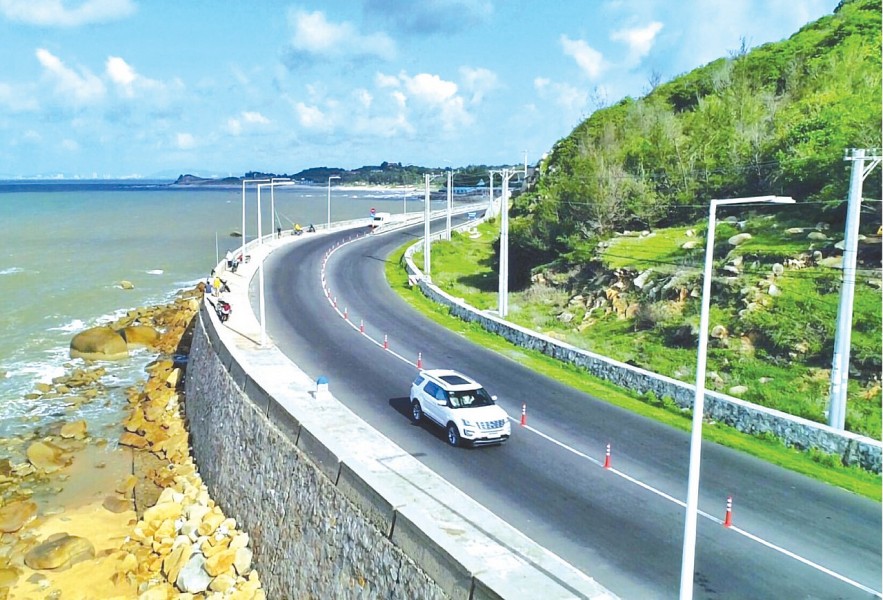 Dự án đường ven biển từ Quảng Ninh đến Kiên Giang.