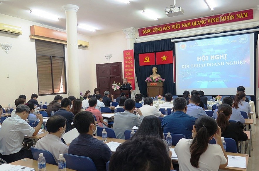 Hội nghị thu hút sự quan tâm tham dự của gần 100 doanh nghiệp TP. Hồ Chí Minh. Ảnh Đỗ Doãn