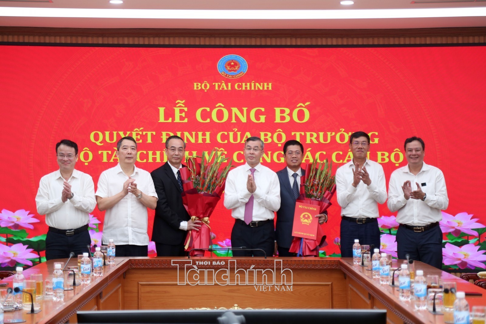 Bộ Tài chính bổ nhiệm Vụ trưởng Vụ Tổ chức cán bộ, Giám đốc Kho bạc Nhà nước Bộ Tài chính bổ nhiệm Vụ trưởng Vụ Tổ chức cán bộ, Giám đốc Kho bạc Nhà nước