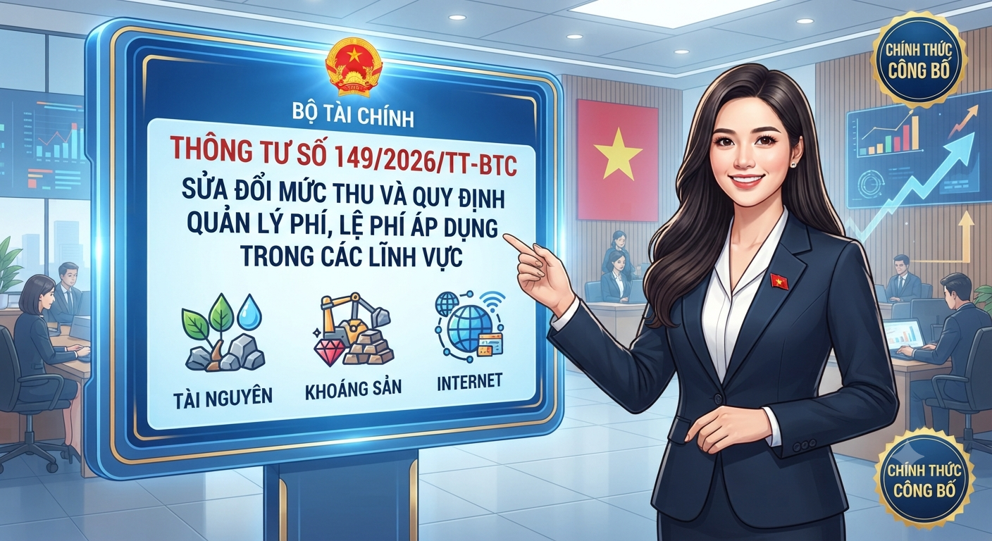 Bộ Tài chính sửa đổi quy định mức thu, quản lý phí, lệ phí
