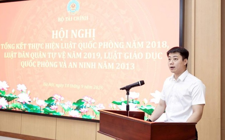 Bộ Tài chính tổng kết thực hiện 3 luật quốc phòng trước yêu cầu mới