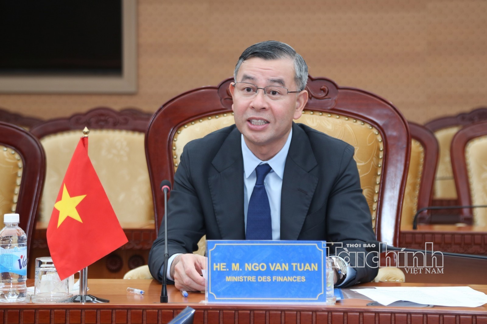Bộ trưởng Ngô Văn Tuấn tiếp Đại sứ Pháp Olivier Brochet chào từ biệt kết thúc nhiệm kỳ Bộ trưởng Ngô Văn Tuấn tiếp Đại sứ Pháp Olivier Brochet chào từ biệt kết thúc nhiệm kỳ