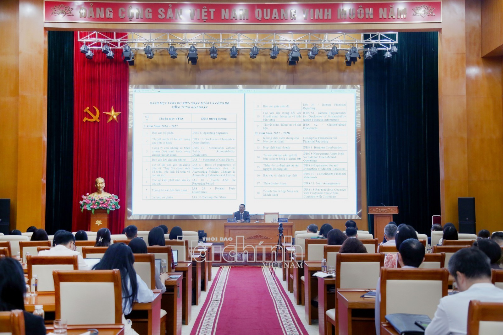 Chính thức triển khai xây dựng 42 chuẩn mực báo cáo tài chính Việt Nam Chính thức triển khai xây dựng 42 chuẩn mực báo cáo tài chính Việt Nam