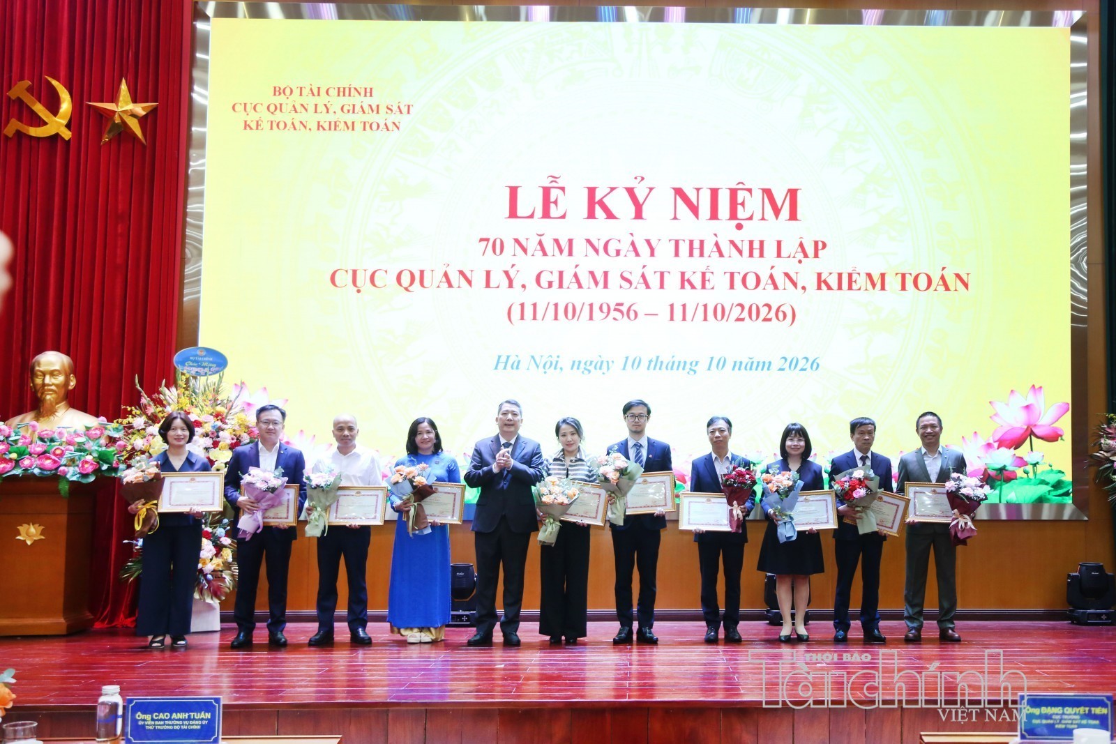 Cục Quản lý, giám sát kế toán, kiểm toán kỷ niệm 70 năm thành lập: Chuyển từ tư duy quản lý sang kiến tạo phát triển Cục Quản lý, giám sát kế toán, kiểm toán kỷ niệm 70 năm thành lập: Chuyển từ tư duy quản lý sang kiến tạo phát triển