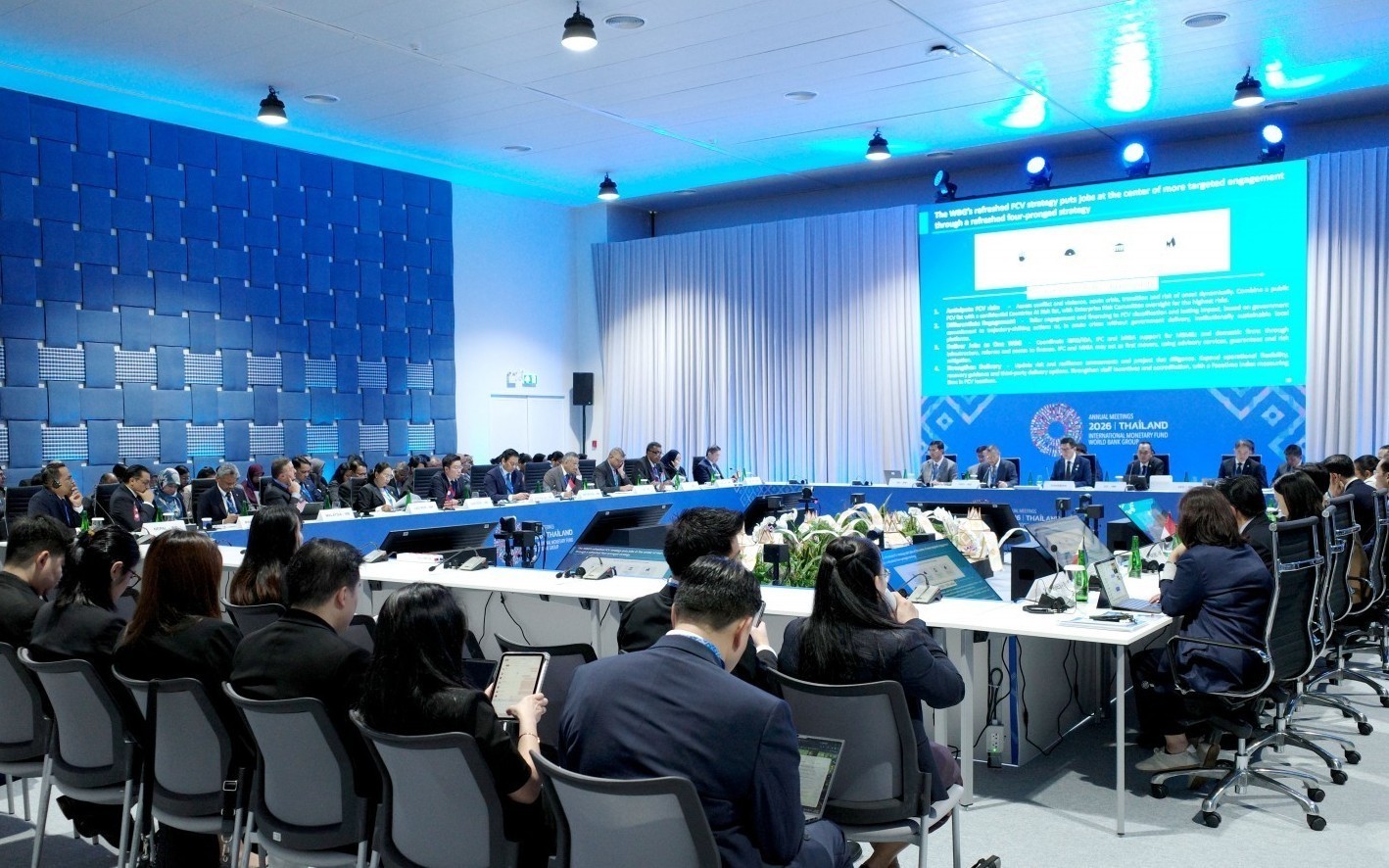 Đoàn công tác Bộ Tài chính Việt Nam tham dự Hội nghị Thường niên IMF/WB năm 2026