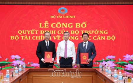 Bộ Tài chính bổ nhiệm Vụ trưởng Vụ Tổ chức cán bộ, Giám đốc Kho bạc Nhà nước