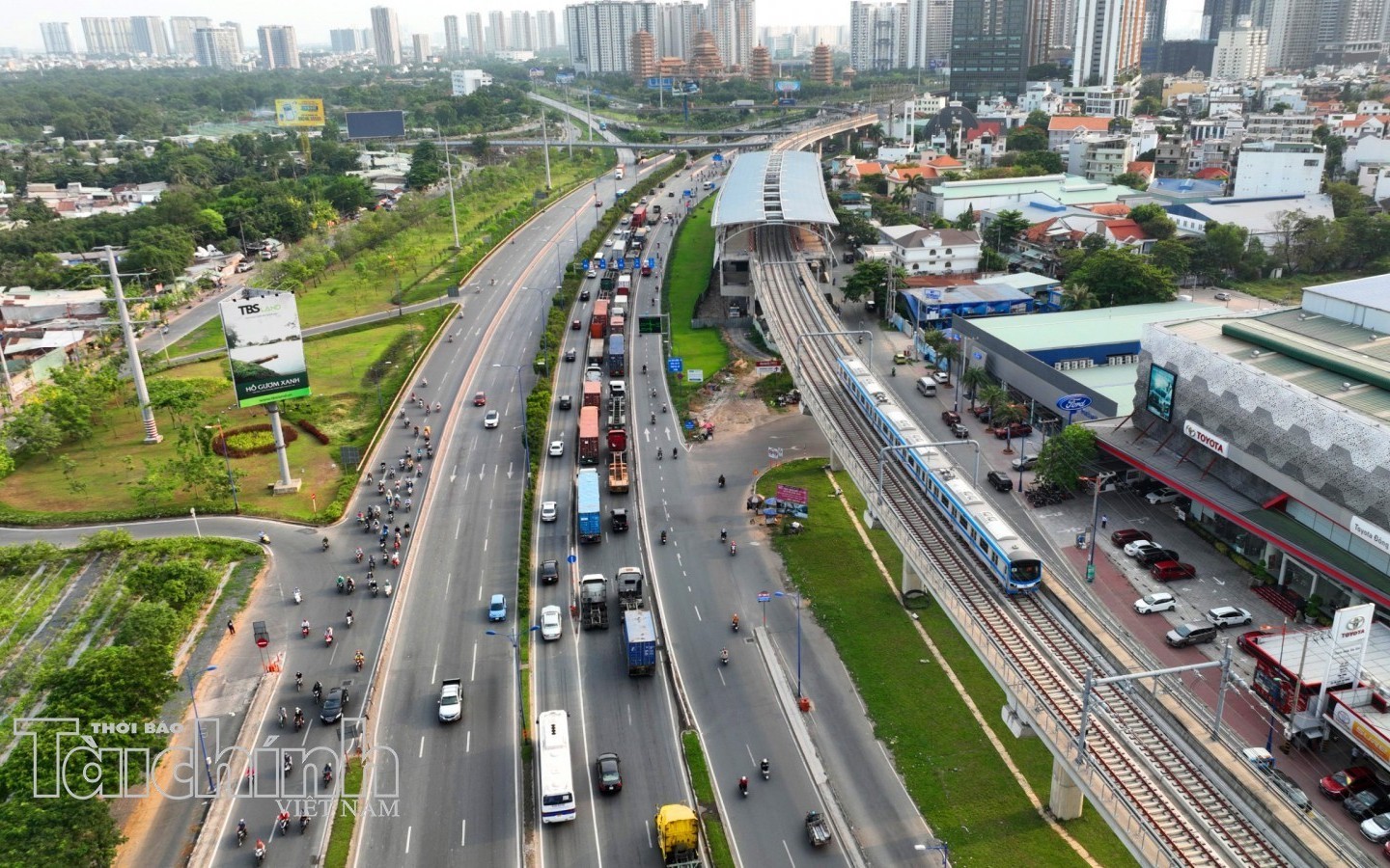 Metro mở đường, dòng tiền bất động sản tìm "tọa độ" mới