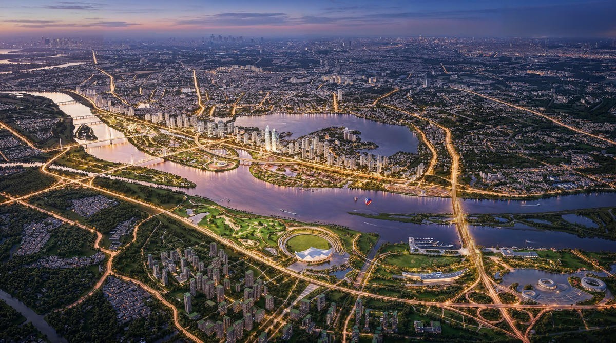 Mở không gian phát triển mới bên sông Hồng
